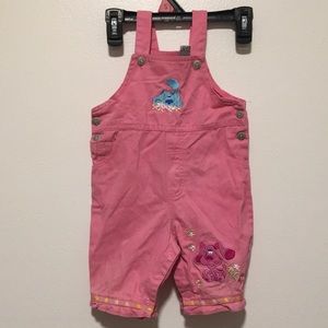 Blue’s Clues Pink Overall size 12 Months